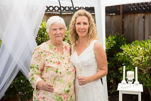 wedding backyard  bay area