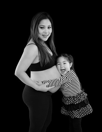 maternity session studio TerrificShot Photography Sunnyvale