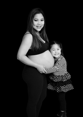 maternity session studio TerrificShot Photography Sunnyvale
