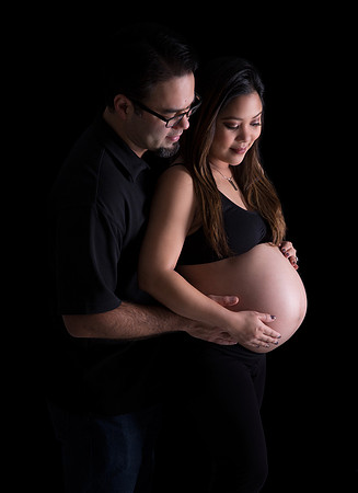 maternity session studio TerrificShot Photography Sunnyvale