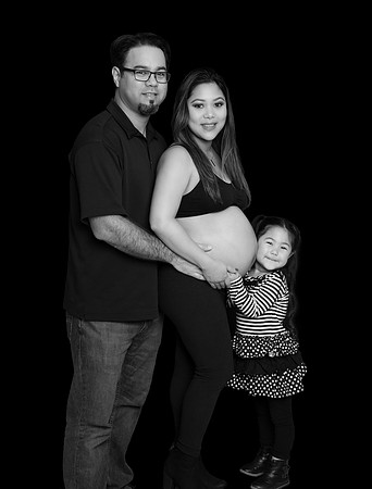maternity session studio TerrificShot Photography Sunnyvale