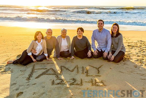 family reunion session event half moon bay ritz carlton TerrificShot Photography