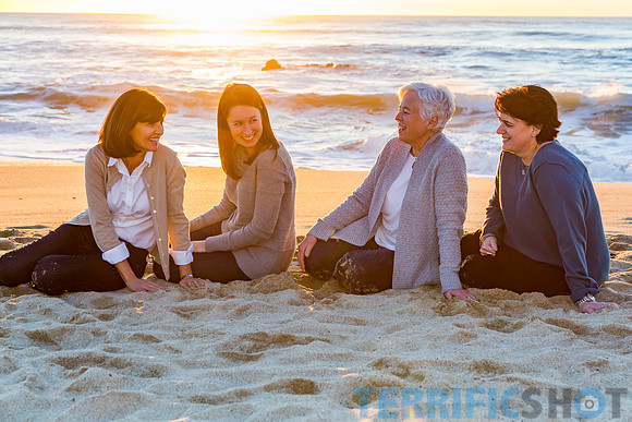 family reunion session event half moon bay ritz carlton TerrificShot Photography