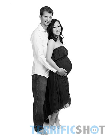 maternity studio portrait Terrificshot Photography
