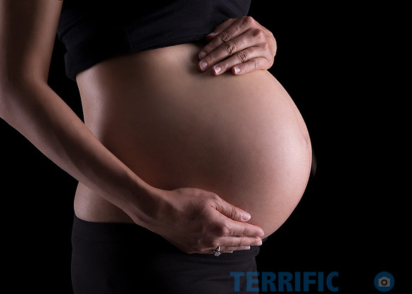 maternity studio portrait Terrificshot Photography