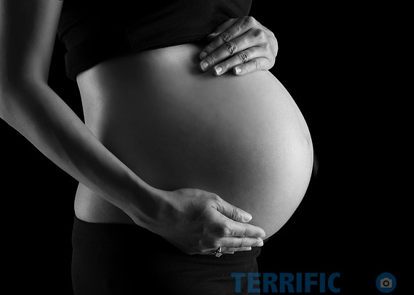 maternity studio portrait Terrificshot Photography