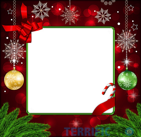 Beautiful_Red_Deco_PNG_Christmas_Frame