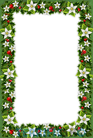Christmas_Green_PNG_Photo_Frame