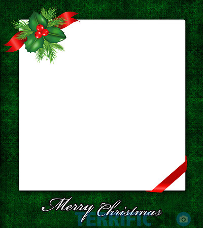 Christmas_PNG_Frame_with_Mistletoe